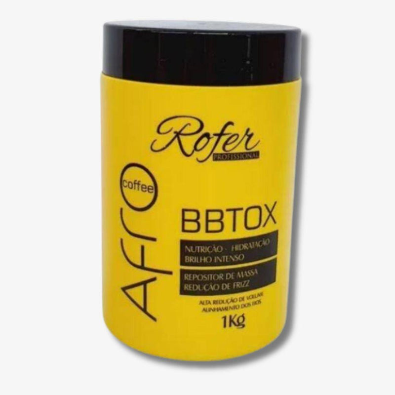 Botox Capilar Pra Cabelo Afro Coffe Rofer 1K - Nutrição e Hidratação Profunda! - C&E Store