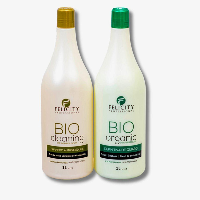 Kit Definitiva Bio Organic Felicity + Shampoo Bio Cleaning - C&E Store